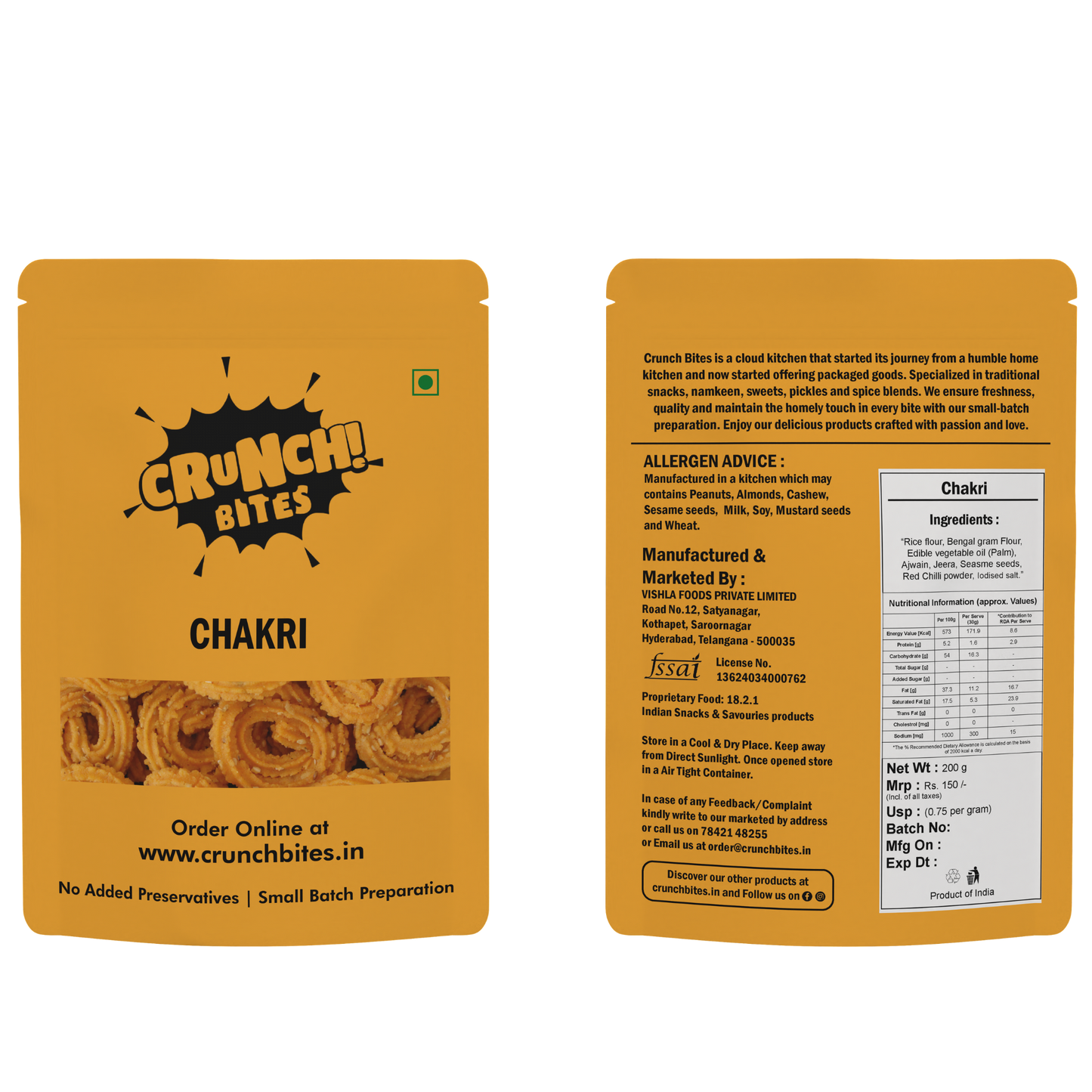 Chakri | Chakli | Chakralu (200 g)
