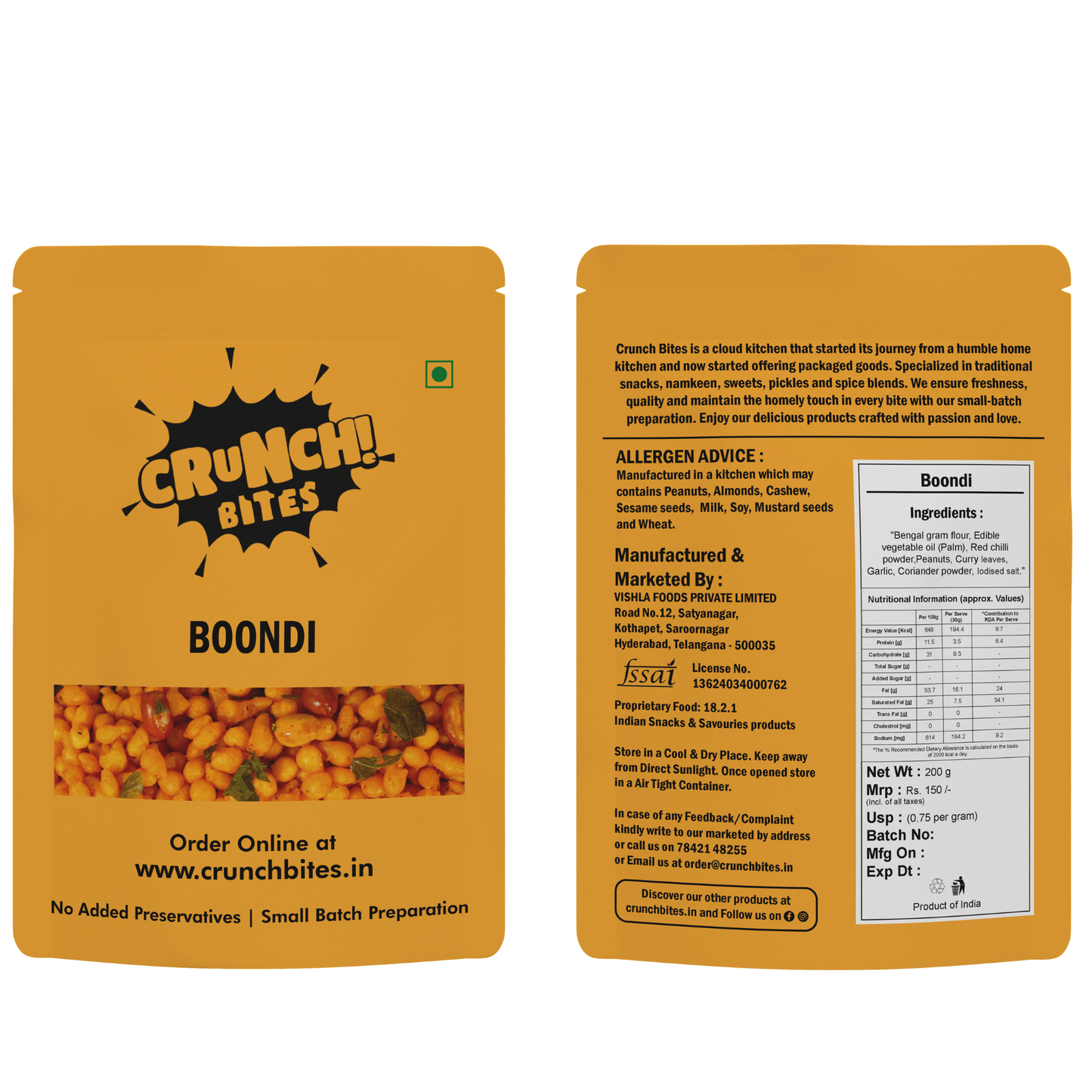 Kara Boondi | Nukti | Bundiya (200 g)
